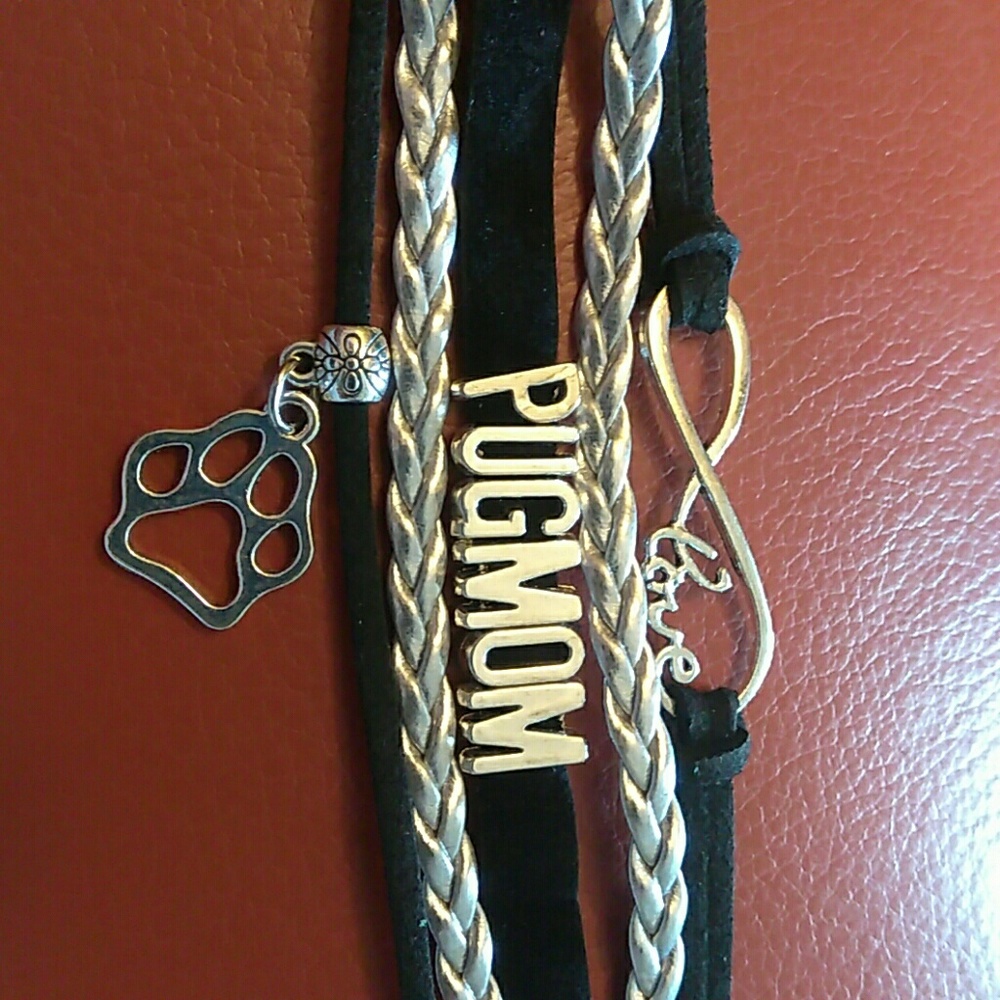 PUG MOM bracelet